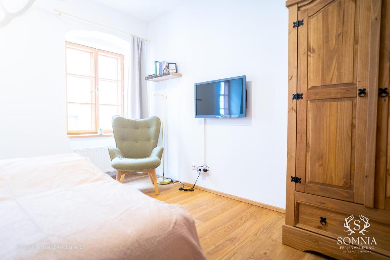 Ferienwohnung Somnia - Altstadt Гмунден Екстериор снимка